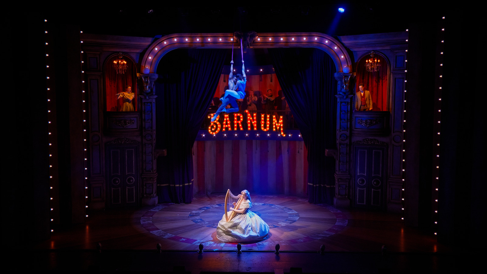 Barnum, theatre trailer for Studio Twenty. Colour grade by Anibal Castaño, Grade by Humans (still 8)