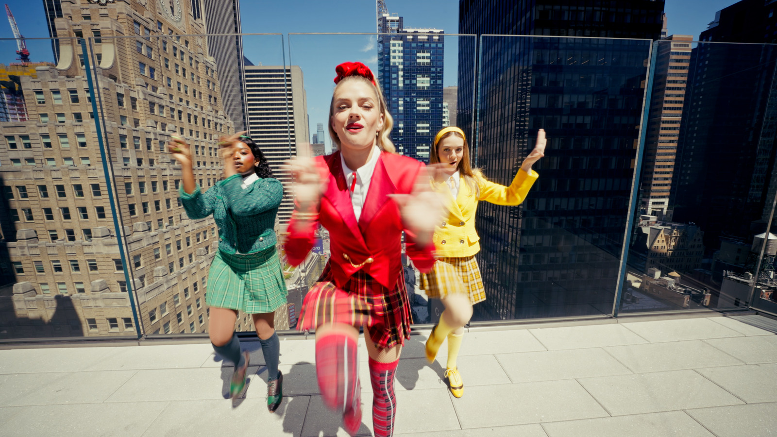 Heathers, theatre trailer for Studio Twenty. Colour grade by Anibal Castaño, Grade by Humans (still 5)