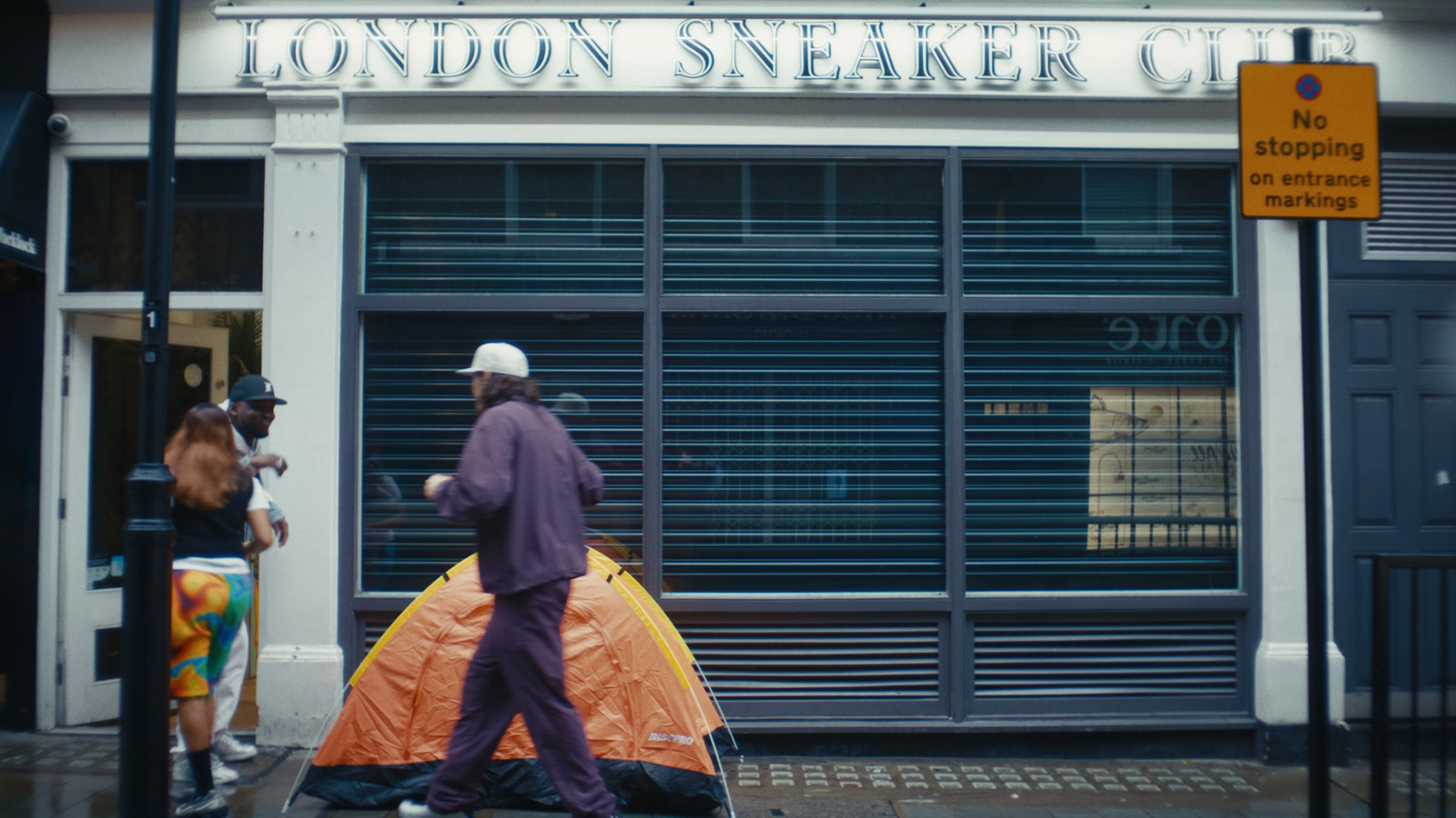 Meta × London Sneaker Club, commercial directed by Basma Khalifa. Colour grade by Anibal Castaño, Grade by Humans (still 5)