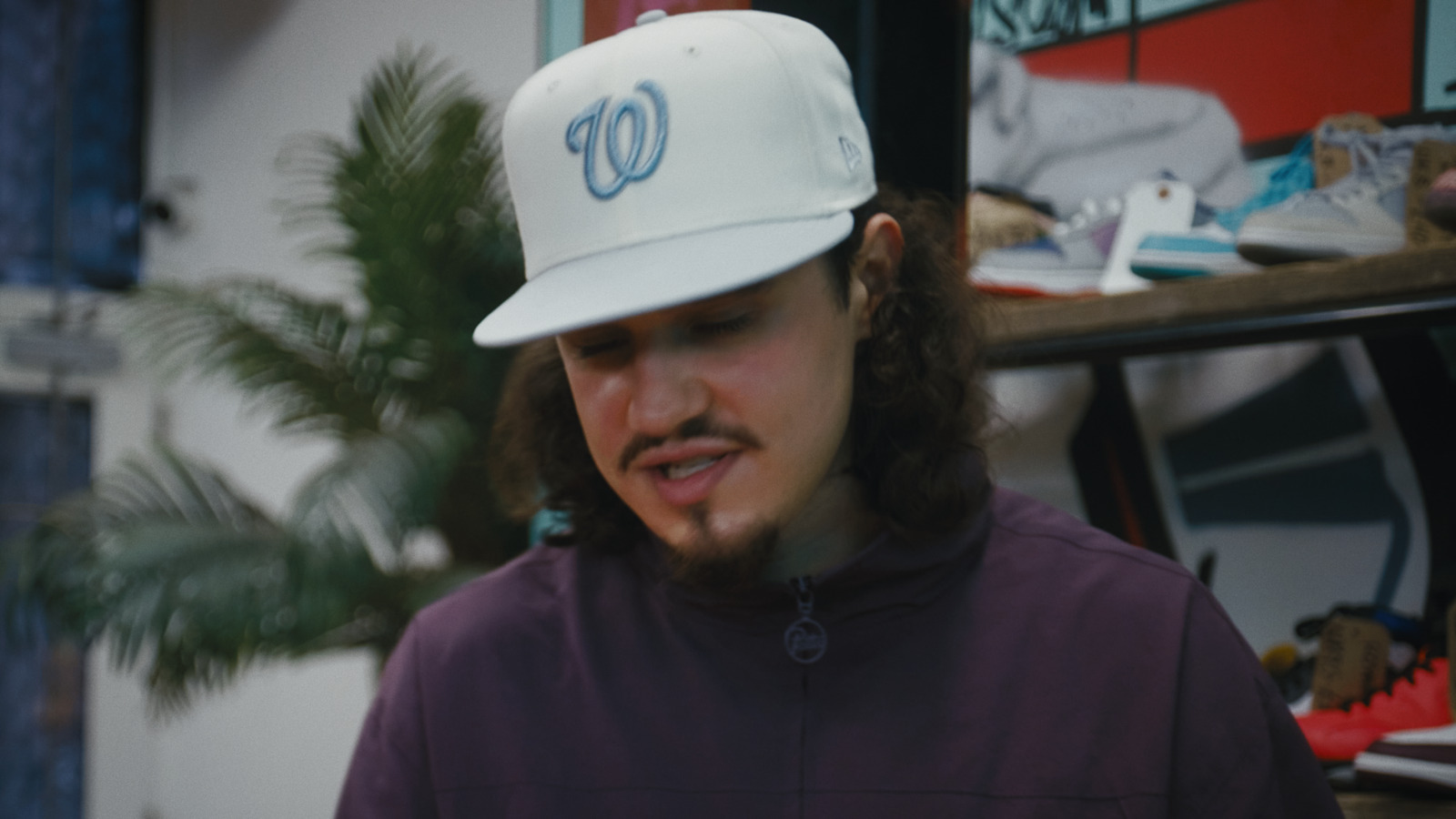 Meta × London Sneaker Club, commercial directed by Basma Khalifa. Colour grade by Anibal Castaño, Grade by Humans (still 9)