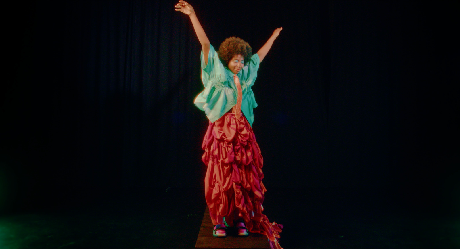 On the Hunt, fashion film directed by Anibal Castaño for Russia Approved. Colour grade by Anibal Castaño, Grade by Humans (still 4)