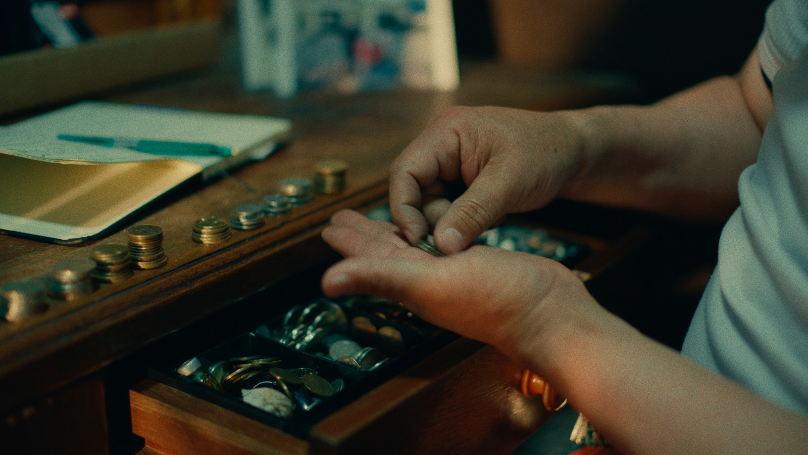 Retirement, commercial for Cerveza Poker. Colour grade by Anibal Castaño, Grade by Humans (still 5)