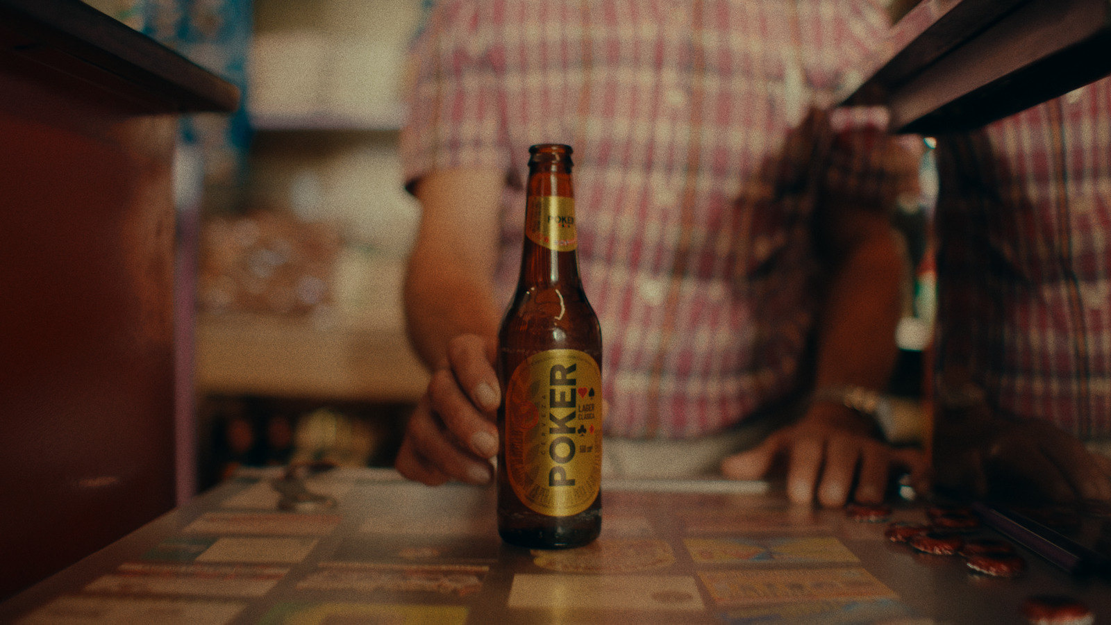 Retirement, commercial for Cerveza Poker. Colour grade by Anibal Castaño, Grade by Humans (still 8)