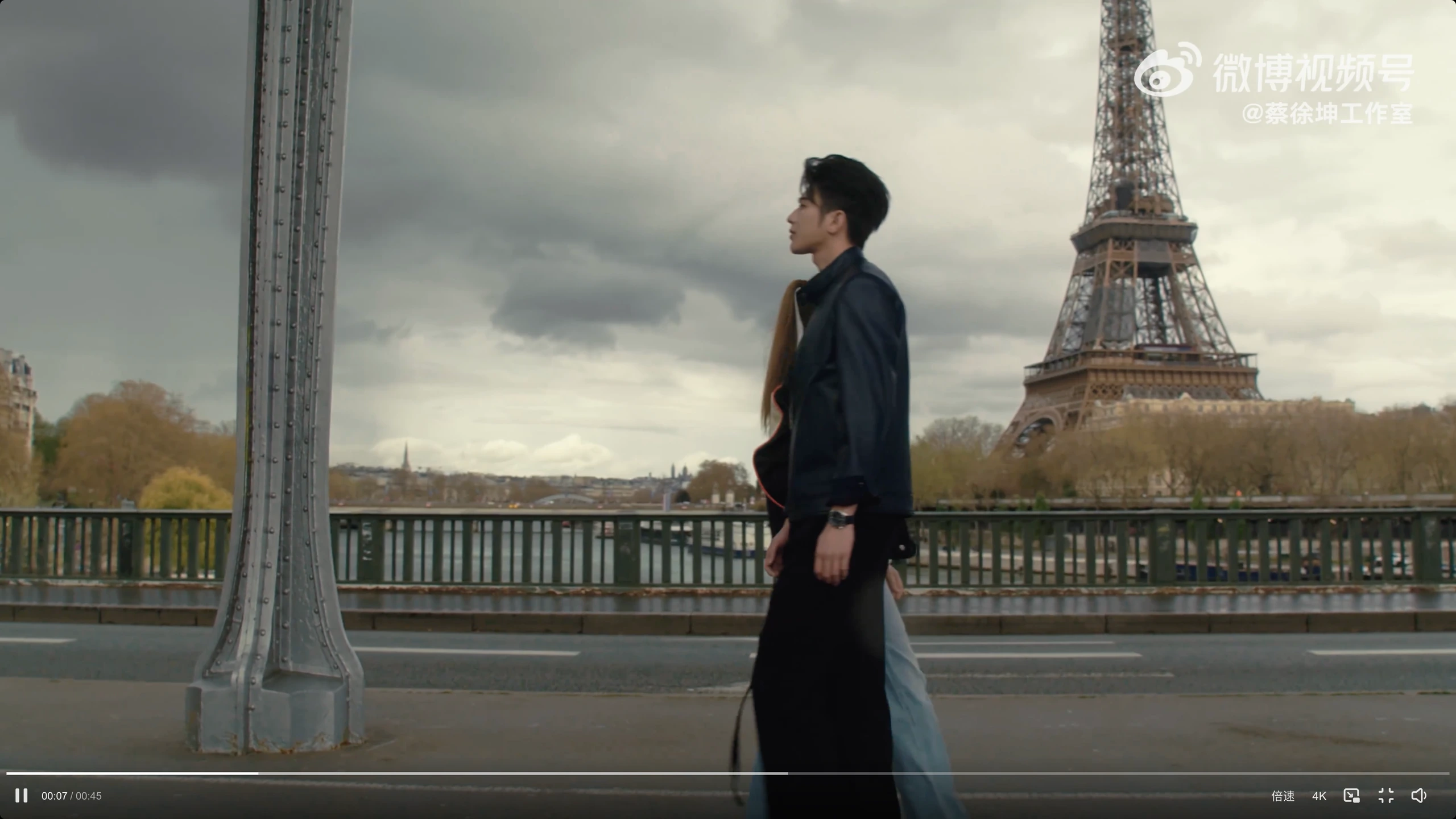 Meet Me In Paris for TAG Heuer and GQ China. Camera Operator / 1st AC: Anibal Castaño, still 9